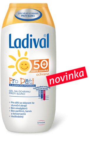Ladival gel pro dětskou pokožku se sklonem ke sluneční alergii