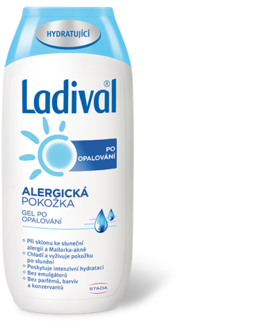 Ladival chladivý gel po opalování pro alergickou pokožku