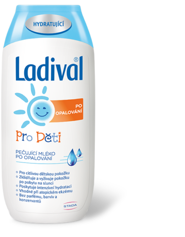 Ladival pečující mléko po opalování pro děti