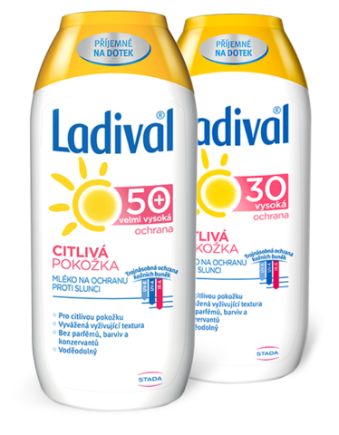 Ladival mléko pro citlivou pokožku