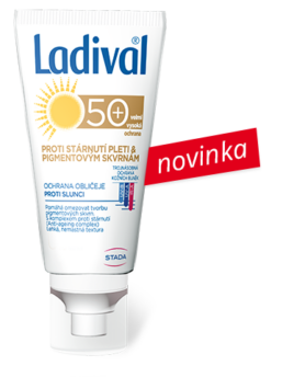 Ladival gel proti stárnutí pleti & pigmentovým skvrnám – péče o obličej