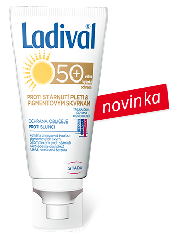Ladival gel proti stárnutí pleti & pigmentovým skvrnám – péče o obličej