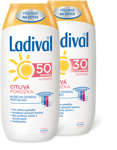 Ladival mléko pro citlivou pokožku